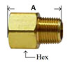 Brass Extender Adapter Diagram